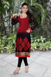 Manufacturers Exporters and Wholesale Suppliers of Ladies Designer Suits Kolkata West Bengal